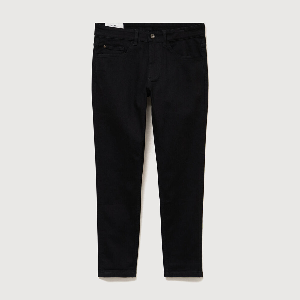 Jeans slim longueur 30 denim noir homme