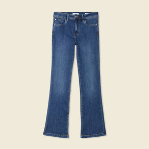 Jeans bootcut denim stone femme