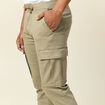 Pantalon battle bas resserré vert kaki homme
