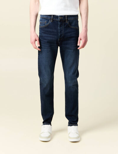 Jeans skinny tapered denim brut homme