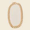 Collier couleur or femme