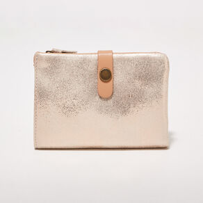 Portefeuille beige femme