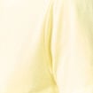 T-shirt cintr&eacute; col rond manches courtes jaune pastel femme