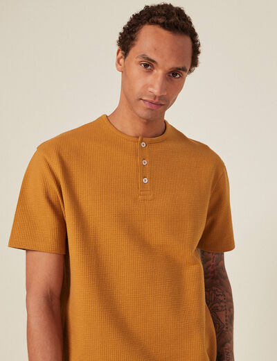 T-shirt éco-responsable camel homme