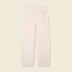 Pantalon large à pinces sable femme