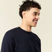 T-shirt manches longues bleu marine homme