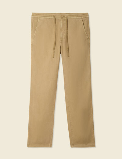 Pantalon chino beige homme
