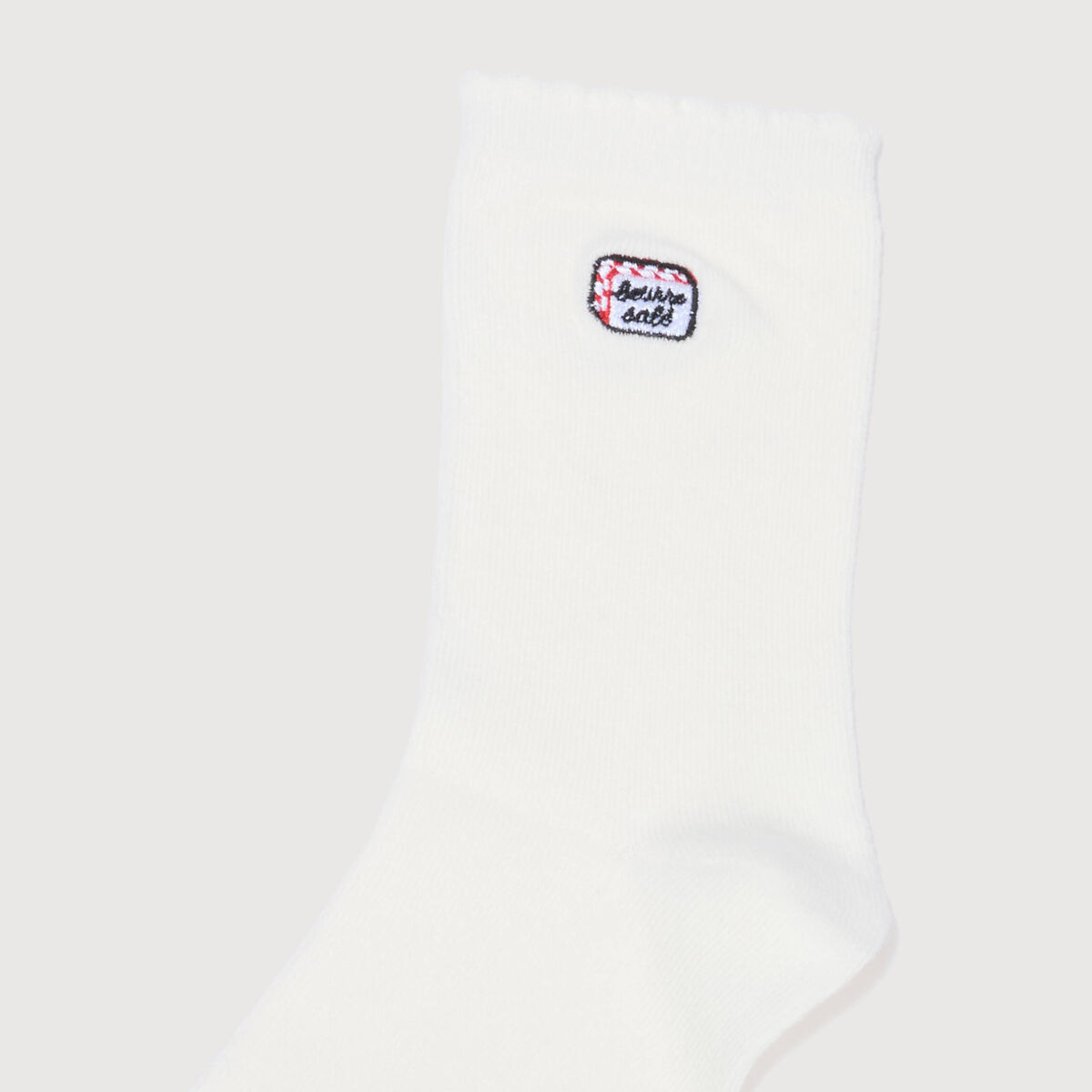 Chaussettes ecru femme