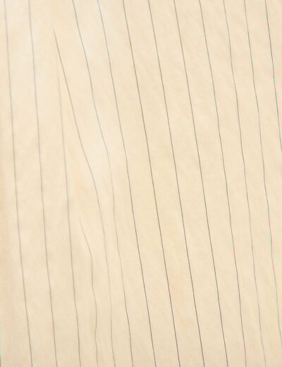 Chemise manches longues fluide creme femme