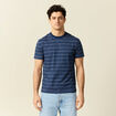 T-shirt manches courtes bleu marine homme