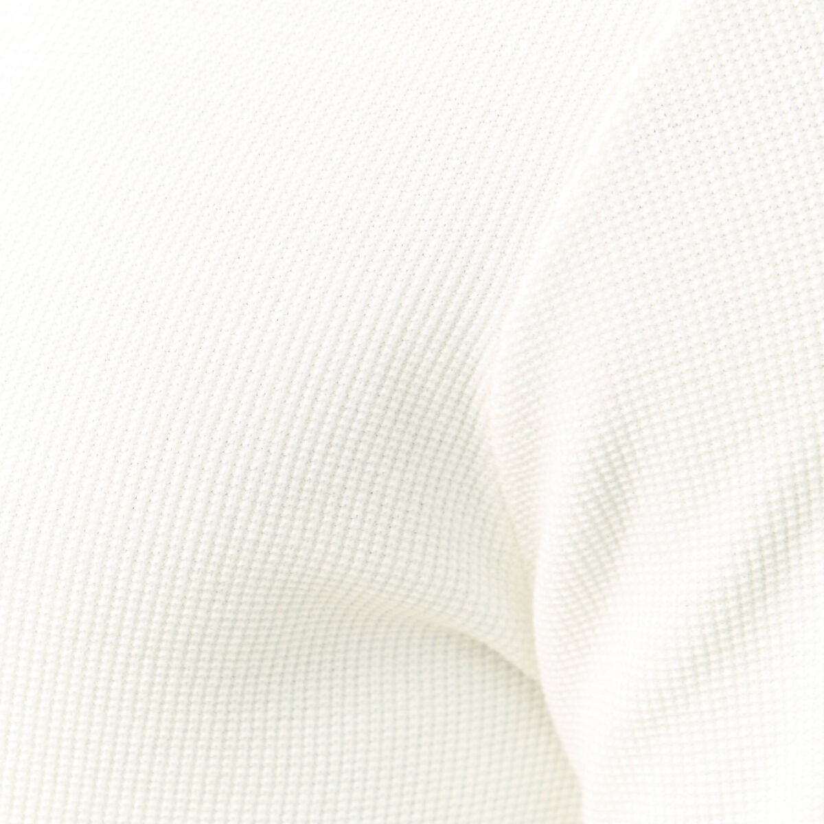 Pull fin col rond manches longues ecru homme