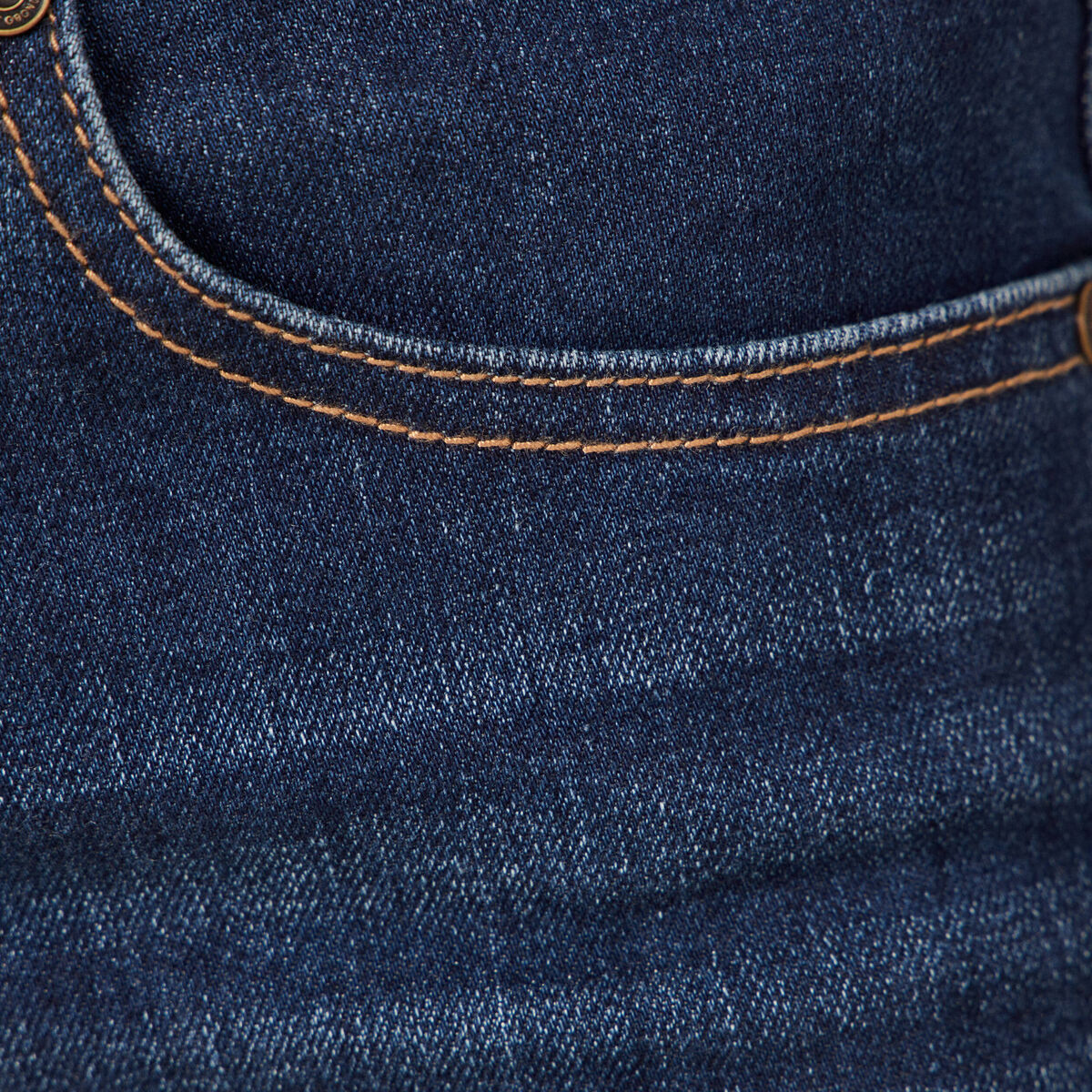 Jeans bootcut denim brut femme