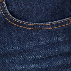 Jeans bootcut denim brut femme