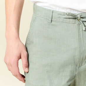 bermuda droit vert olive homme Bermuda droit vert olive homme