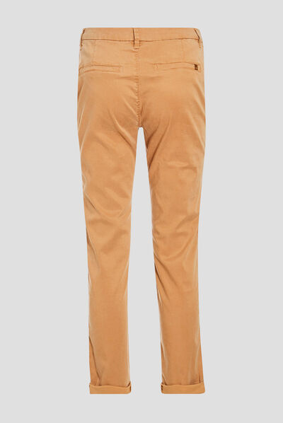 Pantalon chino Instinct beige femme