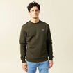 Sweat manches longues vert kaki homme
