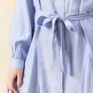 Robe patineuse éco-responsable bleu femme