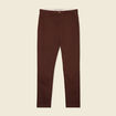 Pantalon slim Instinct chino bordeaux homme
