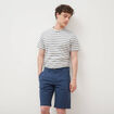 Short bleu fonc&eacute; homme