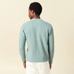 T-shirt manches longues bleu gris homme