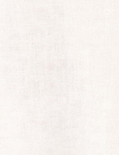 Chemise manches longues blanc homme