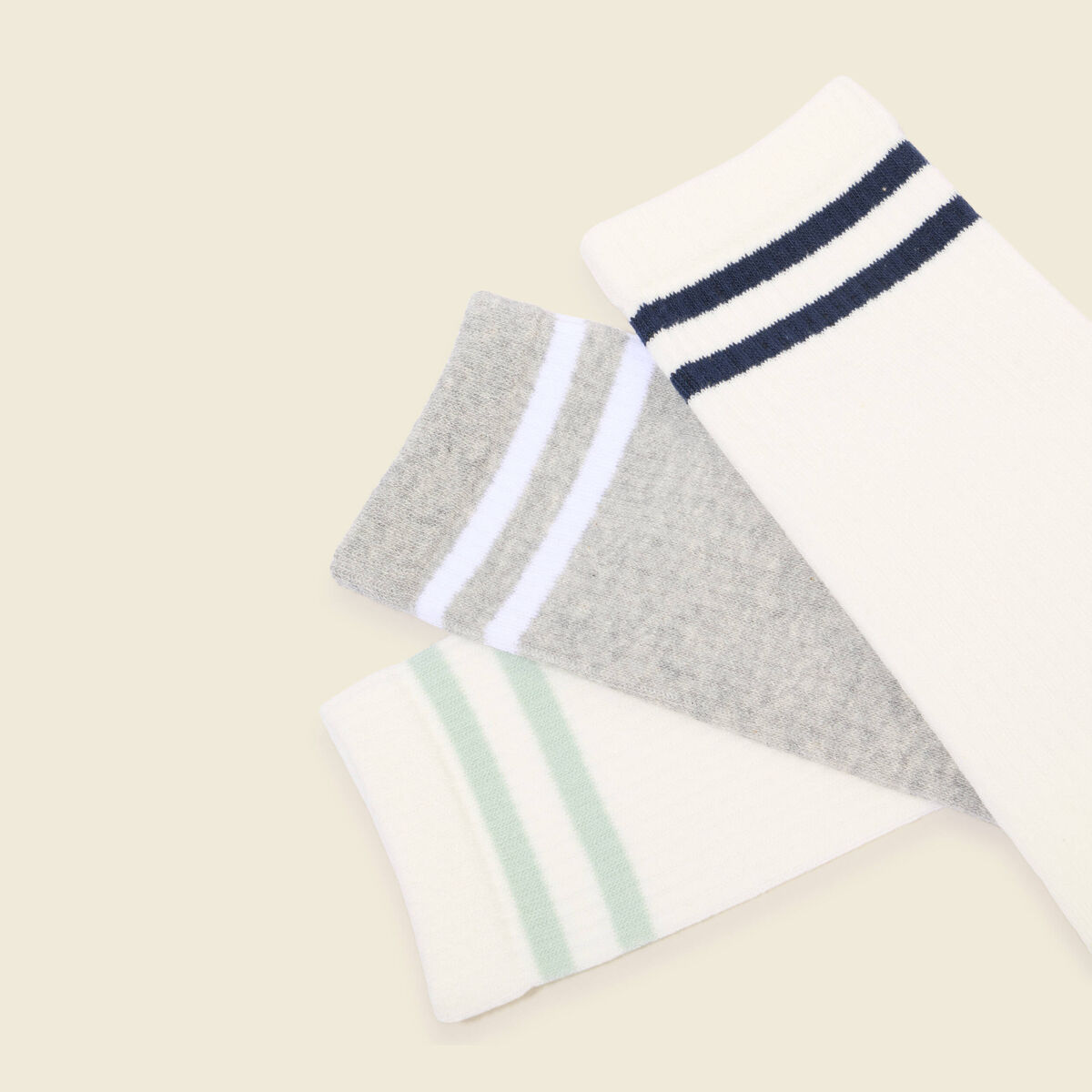 Lot de 3 paires de chaussettes blanc homme
