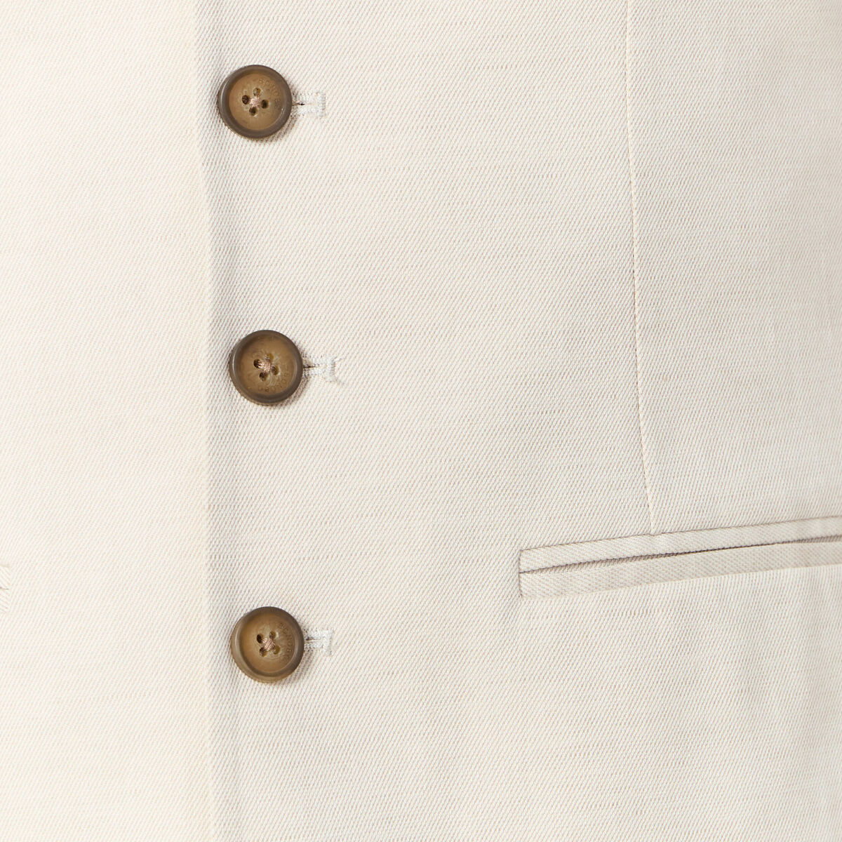 Veston sans manches sable homme