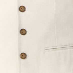 Veston sans manches sable homme