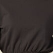 Sweat manches longues smocké gris foncé femme