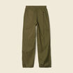 Pantalon battle bas élastiqué vert kaki femme