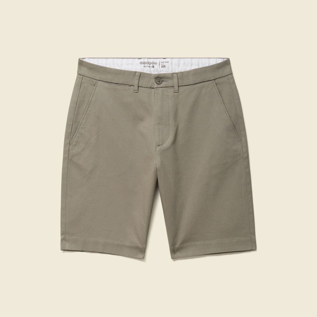 Bermuda vert kaki homme