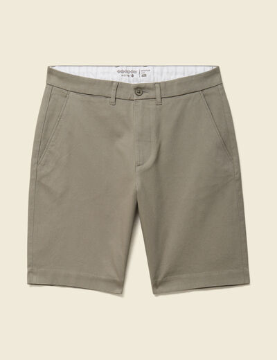 Bermuda vert kaki homme