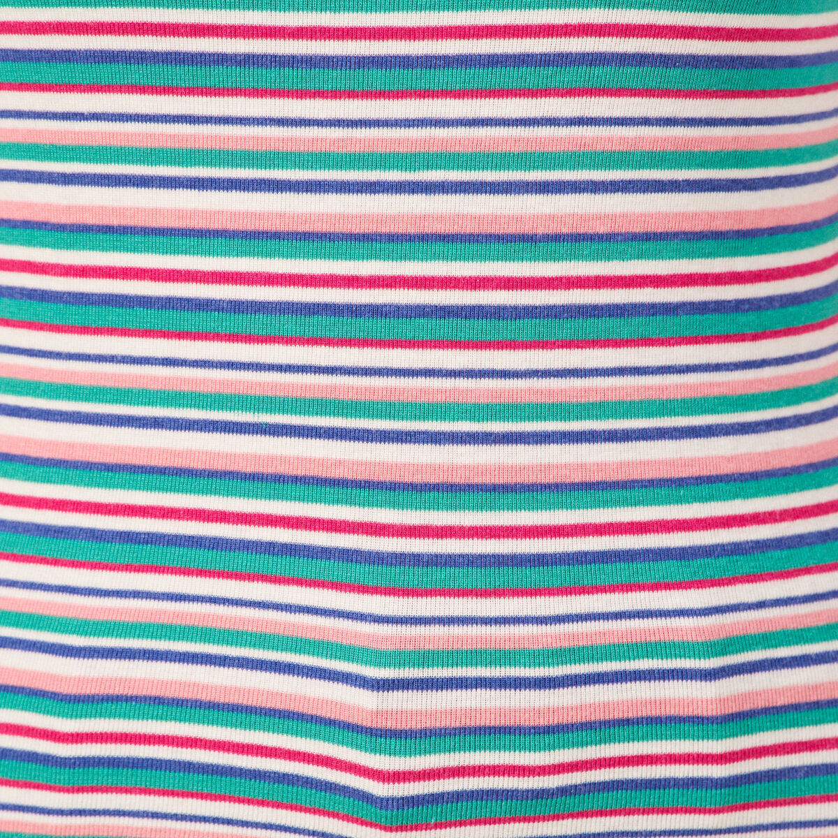 T-shirt manches courtes multicolore femme