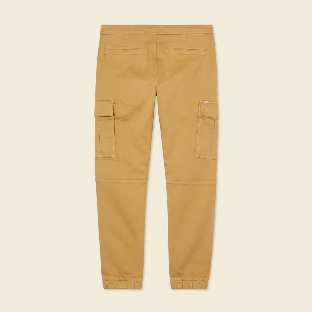 Pantalon battle bas resserré vert kaki homme