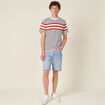 T-shirt manches courtes ecru homme