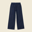 Jeans jogging élastiqué denim brut rinse femme