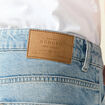Jeans large 5 poches denim dirty homme
