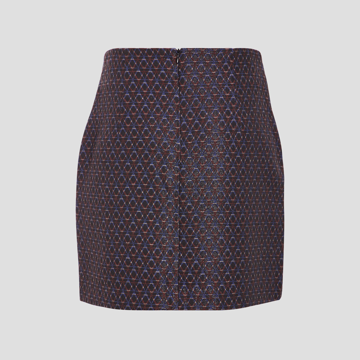 Jupe droite noir femme