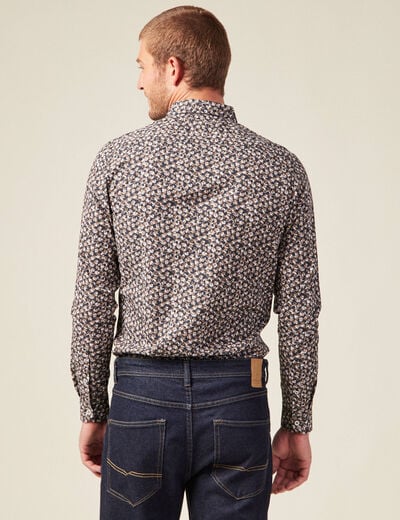 Chemise bleu marine homme