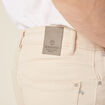 Jeans slim beige homme