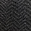 Manteau ajusté boutonné gris foncé homme