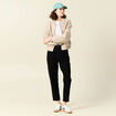 Jeans mom 7/8ème denim noir femme
