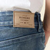 Jeans straight 5 poches denim dirty homme