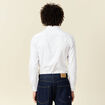 Chemise manches longues blanc homme