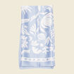 Foulard satin bleu clair femme