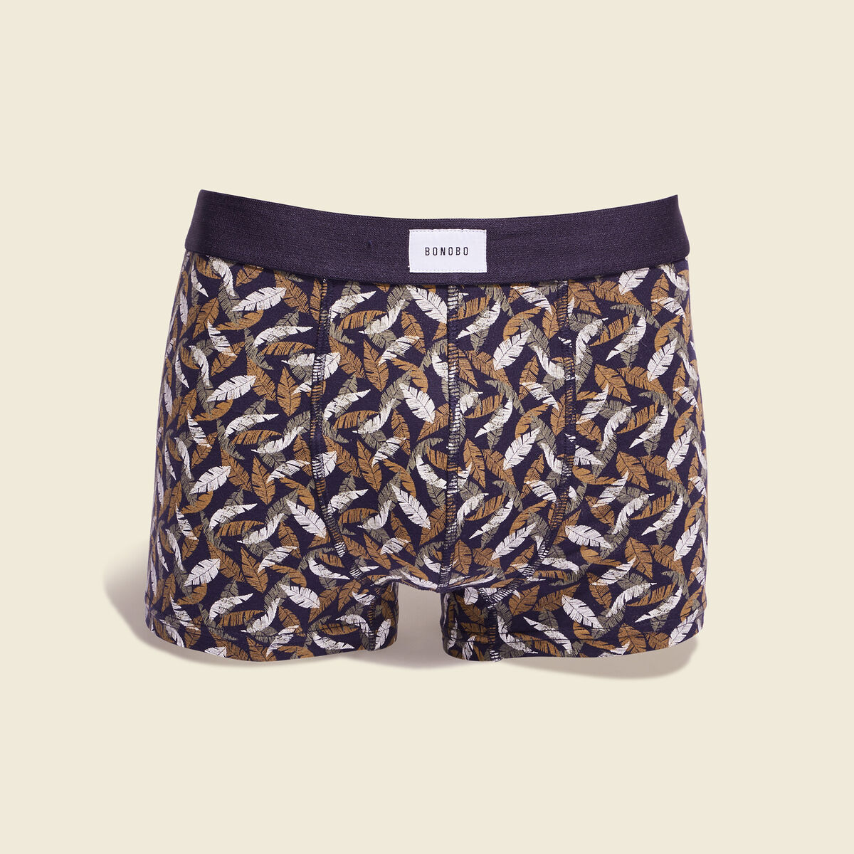 Lot 2 boxers bleu marine homme