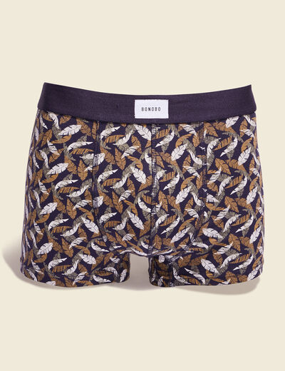 Lot 2 boxers bleu marine homme