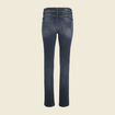 Jeans Demi - regular taille haute denim brut femme
