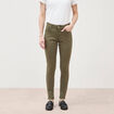 Pantalon Audrey - skinny push up vert kaki femme