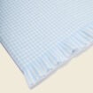 &Eacute;charpe bleu gris femme